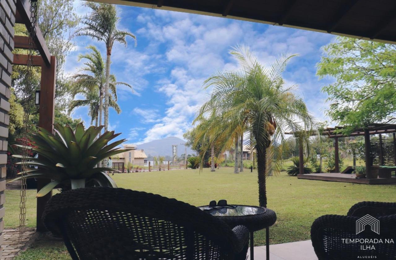 Casa De Praia No Rosa - Vista Para Lagoa De Ibiraquera Imbituba  Eksteriør bilde