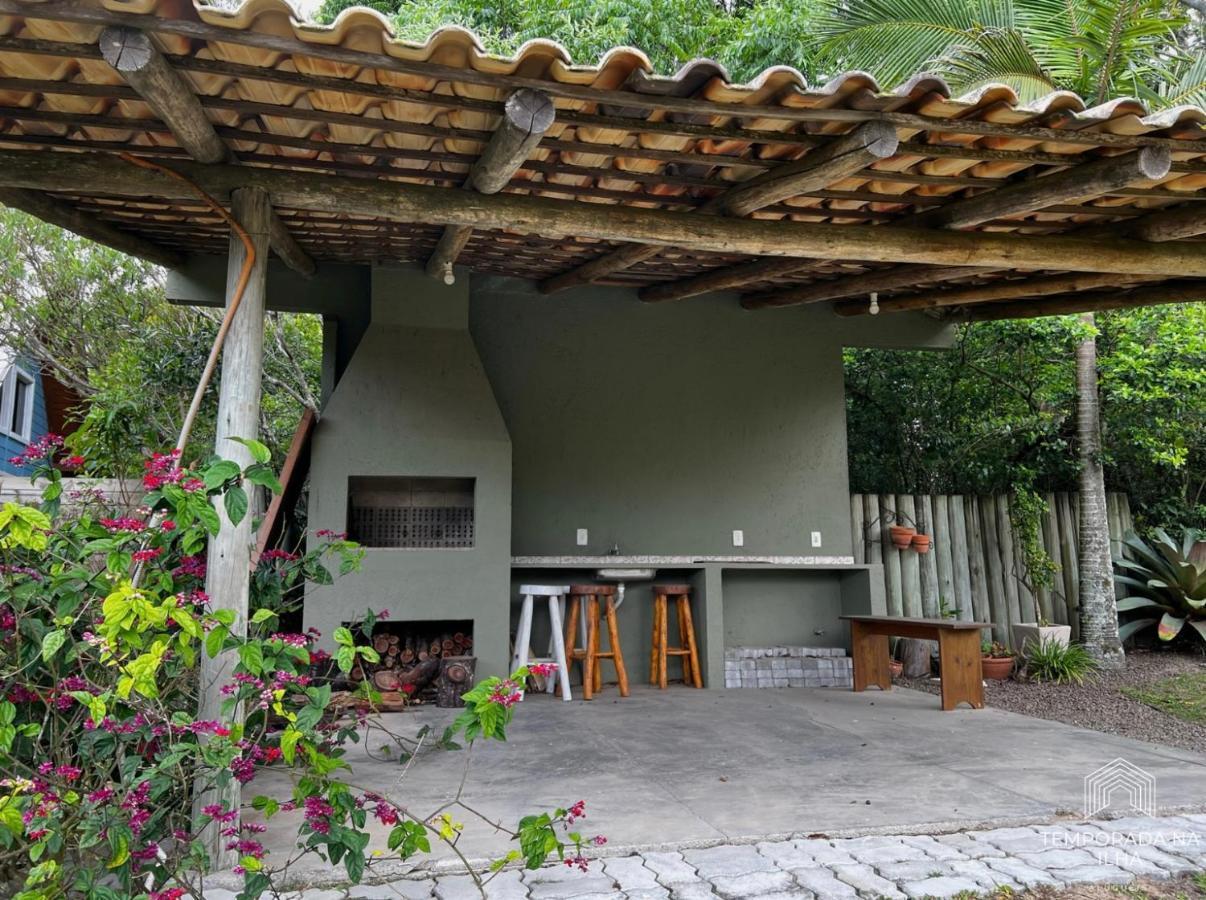 Casa De Praia No Rosa - Vista Para Lagoa De Ibiraquera Imbituba  Eksteriør bilde